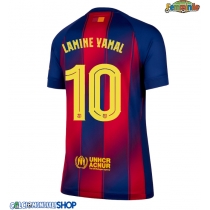 Maglie da calcio Barcelona Lamine Yamal #10 Prima Maglia Femminile 2025-26 Manica Corta